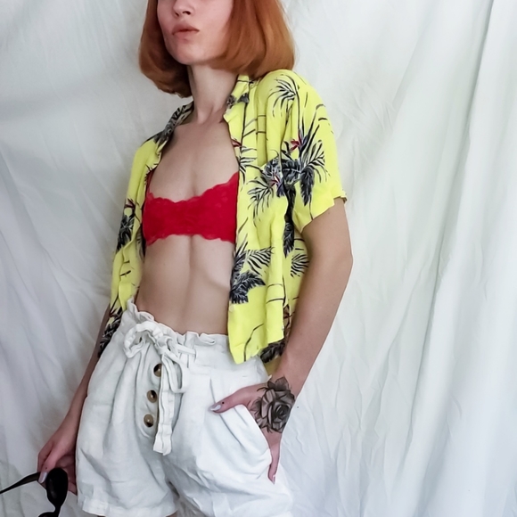 Blouse tropicale - Picture 3 of 3